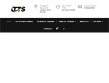 Tablet Screenshot of pat-training-now.co.uk